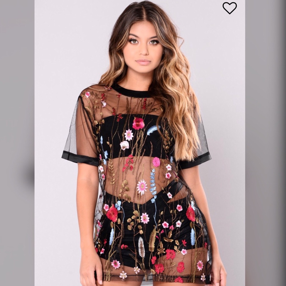 Fashion Nova mesh top